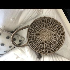Straw bag